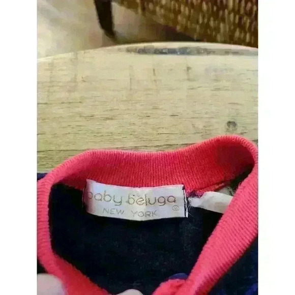 Vintage Baby Beluga New York Veloud Romper Baby Size 18 Months Dinosaurs - Picture 5 of 9